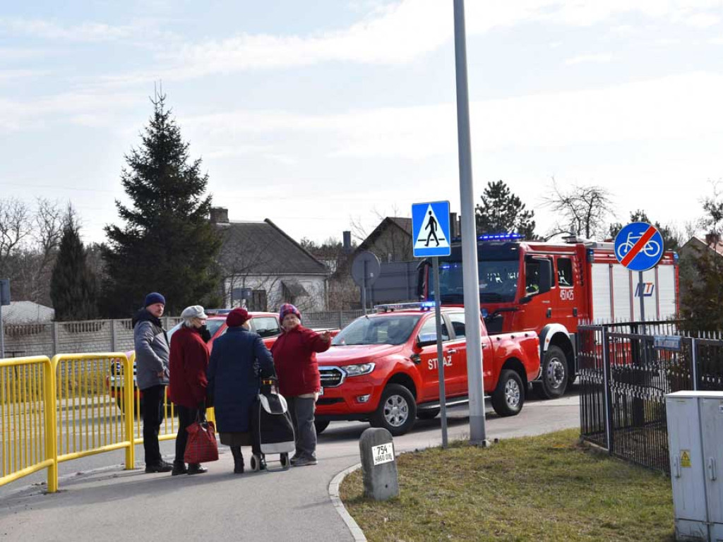 Uszkodzony gazociąg. Ewakuacja szkoły (zdjęcia)
