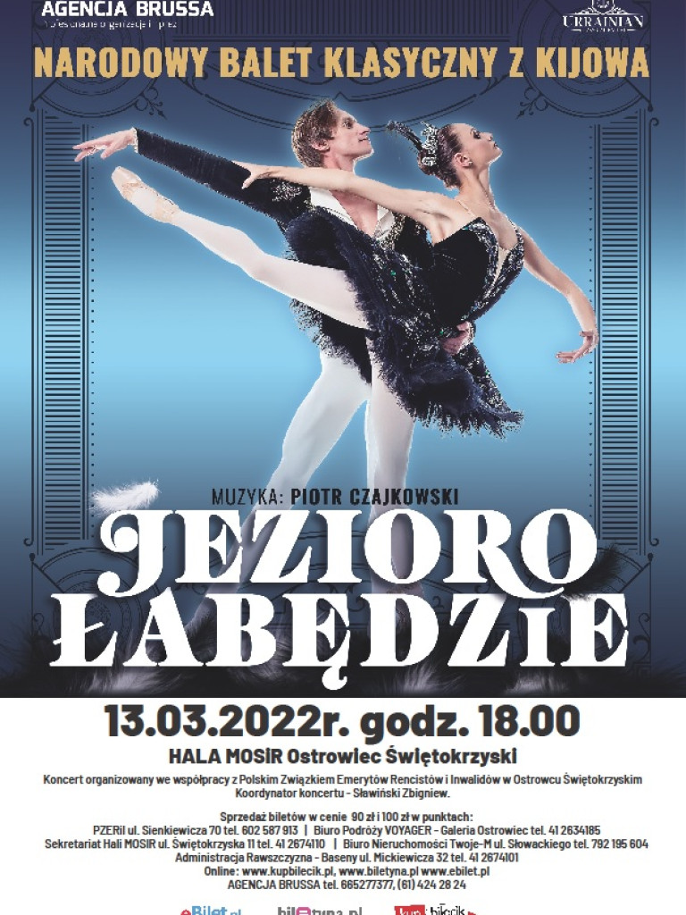 Tańczą, bo nie mogą wrócić do ojczyzny! Ukraińscy artyści w Ostrowcu Świętokrzyskim już 13 marca!