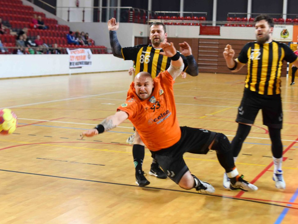 I liga piłki ręcznej mężczyzn. Grupa D *KSZO Ostrowiec Świętokrzyski ? Grunwald Ruda Śląska 39:31