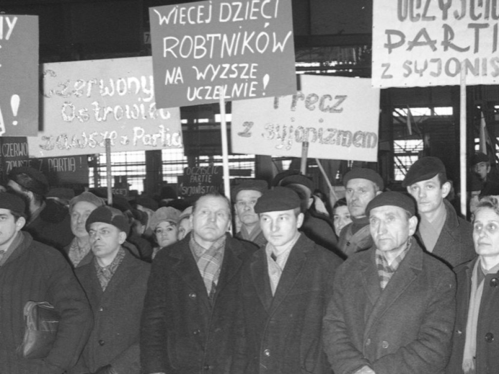 Marzec?68 w ?Czerwonym Ostrowcu?. Wiec w hucie i list do Gomułki (zdjęcia)