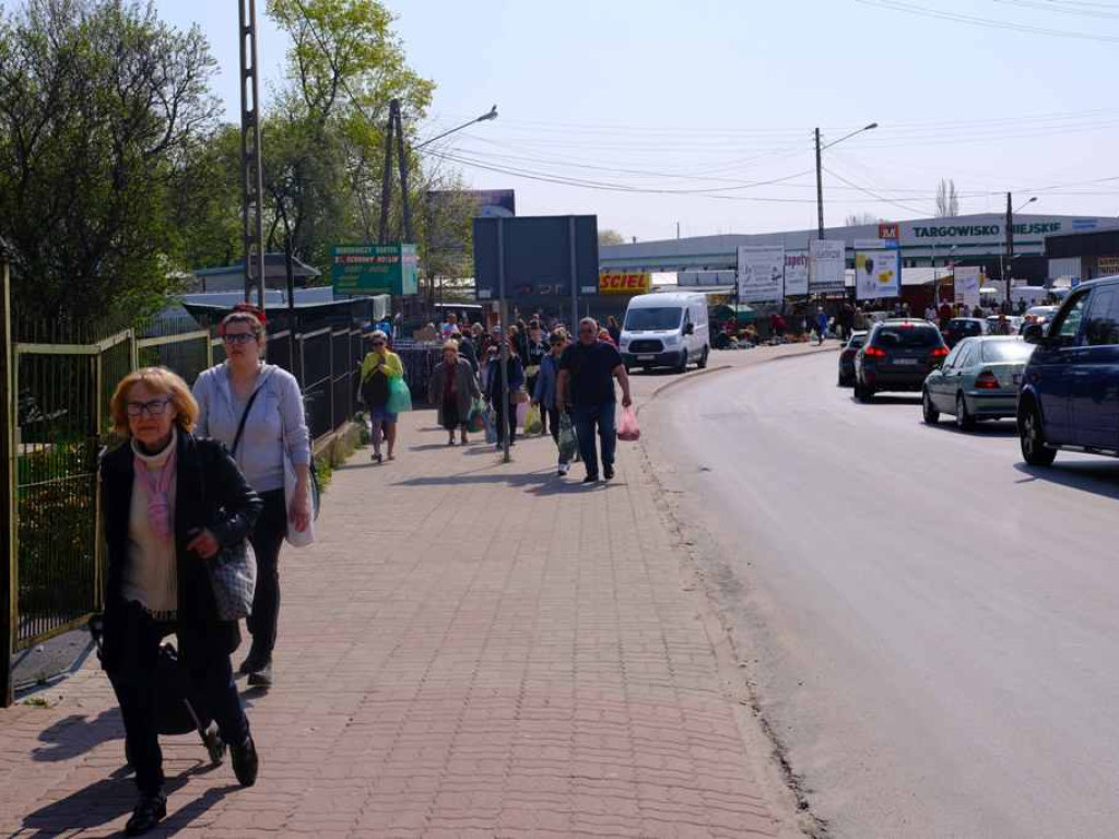 Na targowisku tłumy. Sadzonki schodzą na pniu (zdjęcia)