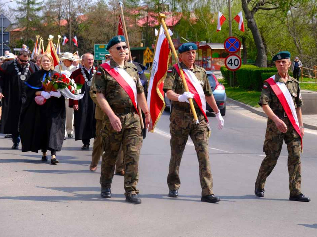 Obchody Święta Konstytucji 3 Maja w Ostrowcu Świętokrzyskim (zdjęcia)