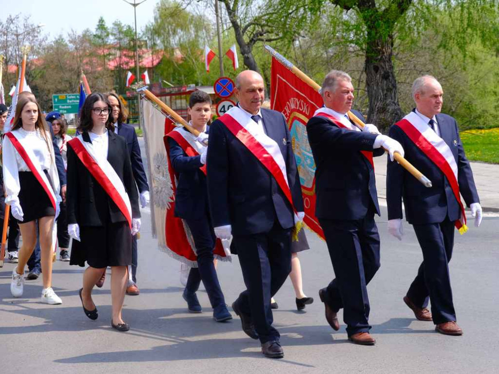 Obchody Święta Konstytucji 3 Maja w Ostrowcu Świętokrzyskim (zdjęcia)