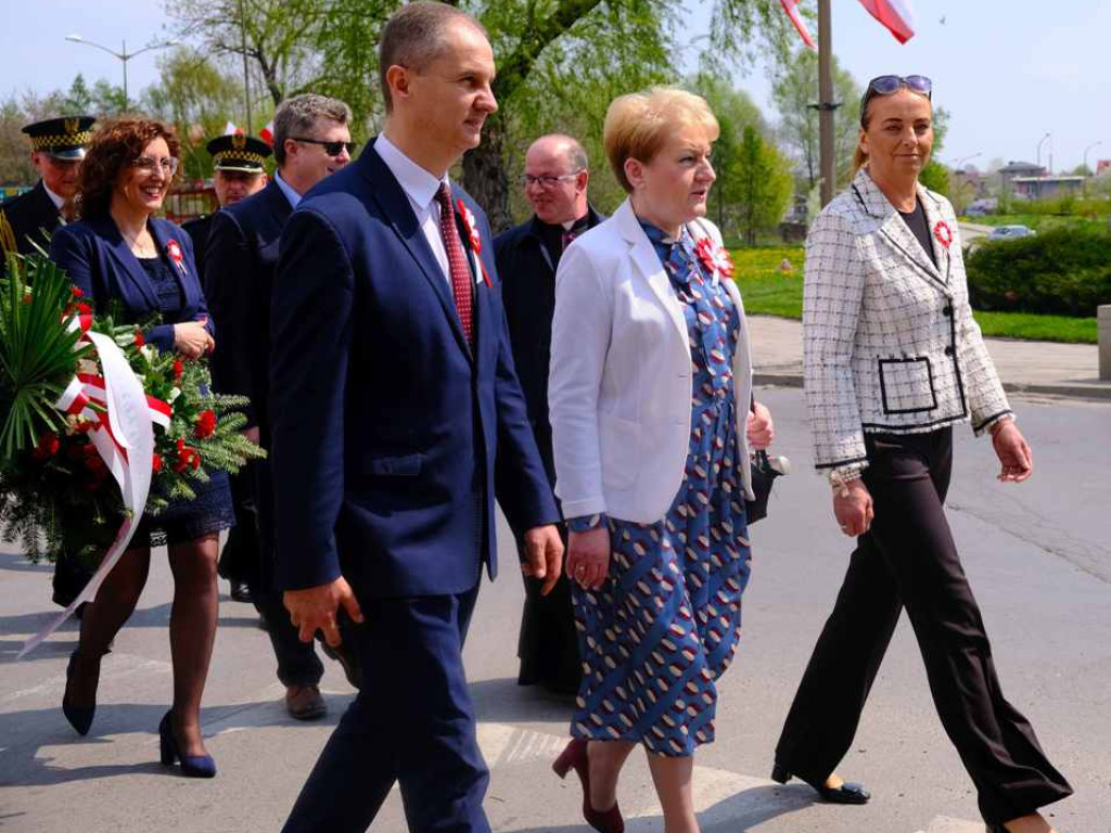 Obchody Święta Konstytucji 3 Maja w Ostrowcu Świętokrzyskim (zdjęcia)