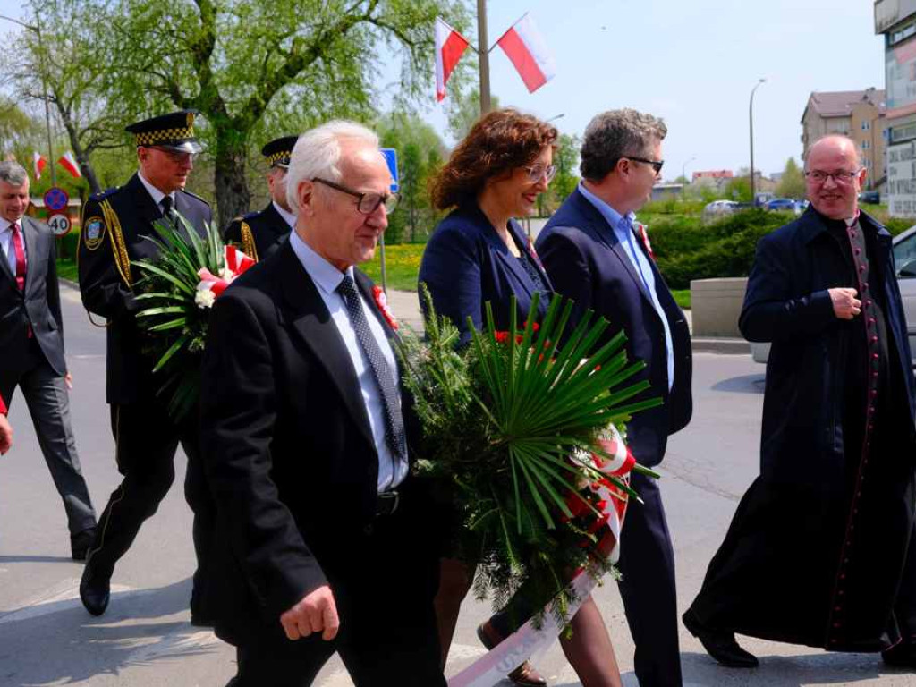 Obchody Święta Konstytucji 3 Maja w Ostrowcu Świętokrzyskim (zdjęcia)