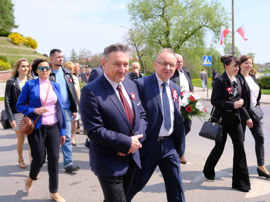Obchody Święta Konstytucji 3 Maja w Ostrowcu Świętokrzyskim (zdjęcia)