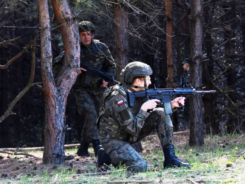 Wspólne ćwiczenia Świętokrzyskich Terytorialsów i żołnierzy U.S. Army (zdjęcia)