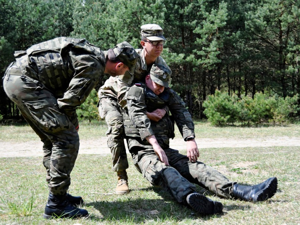 Wspólne ćwiczenia Świętokrzyskich Terytorialsów i żołnierzy U.S. Army (zdjęcia)