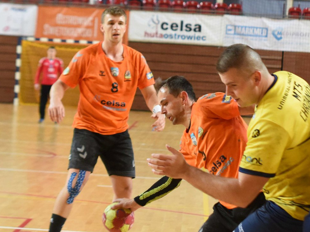 I liga piłki ręcznej mężczyzn. Grupa D. *KSZO Ostrowiec Świętokrzyski - MTS Chrzanów 31:26