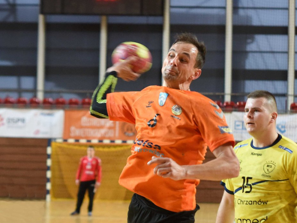 I liga piłki ręcznej mężczyzn. Grupa D. *KSZO Ostrowiec Świętokrzyski - MTS Chrzanów 31:26
