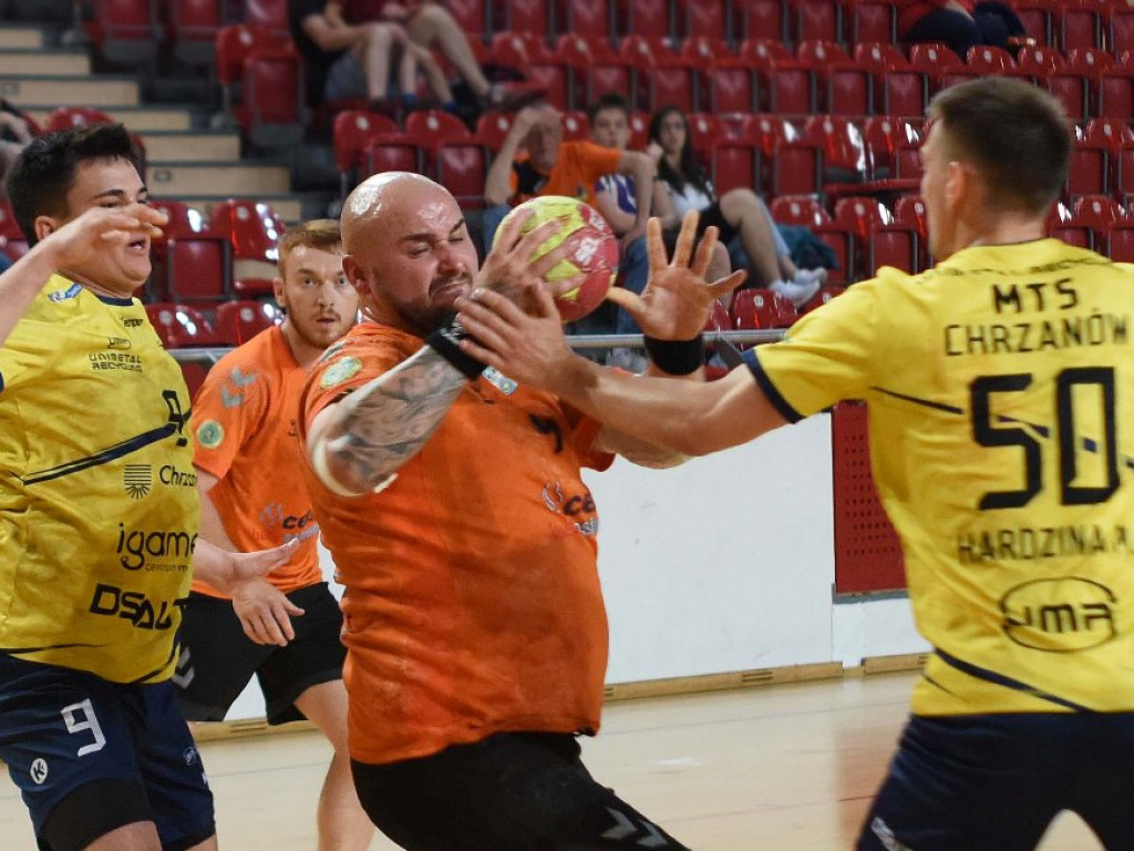I liga piłki ręcznej mężczyzn. Grupa D. *KSZO Ostrowiec Świętokrzyski - MTS Chrzanów 31:26
