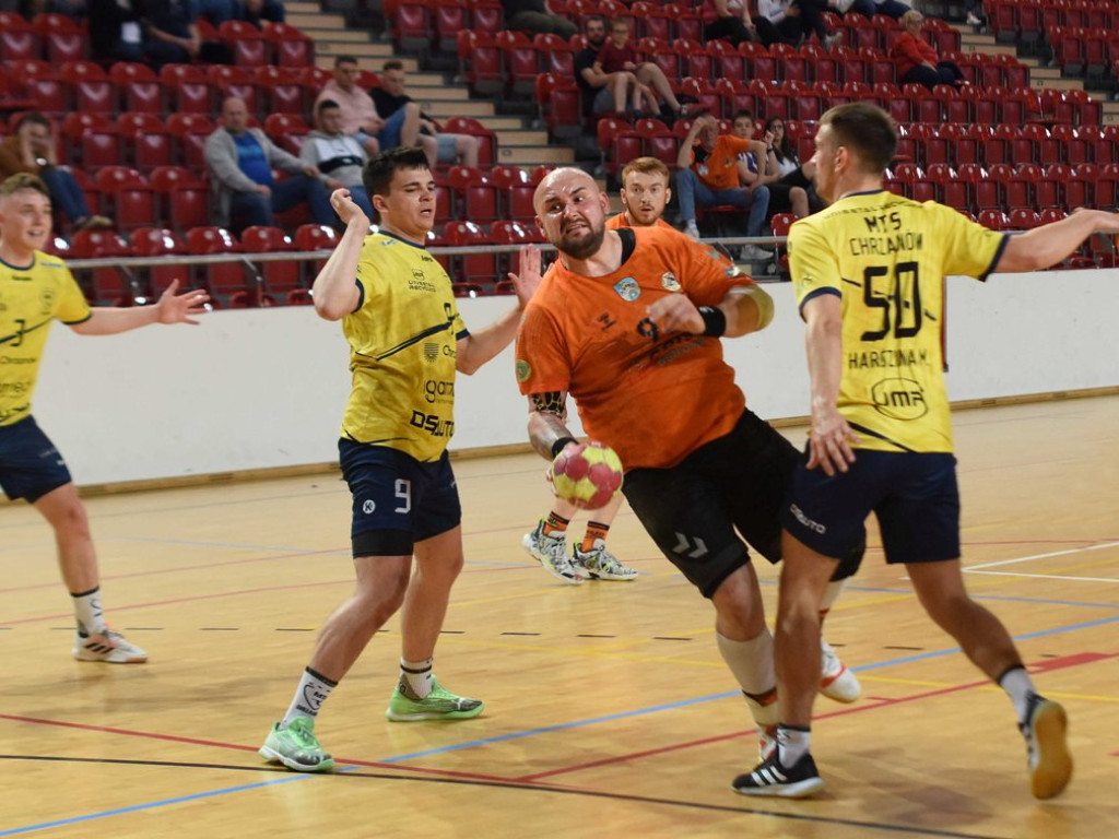 I liga piłki ręcznej mężczyzn. Grupa D. *KSZO Ostrowiec Świętokrzyski - MTS Chrzanów 31:26