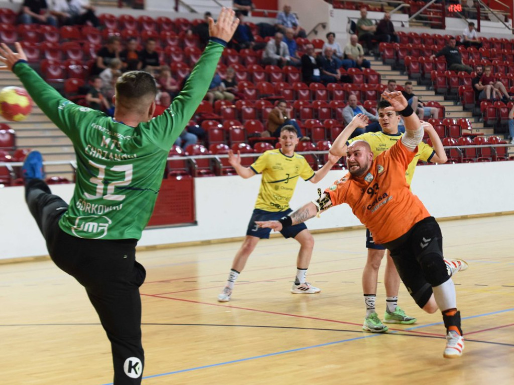 I liga piłki ręcznej mężczyzn. Grupa D. *KSZO Ostrowiec Świętokrzyski - MTS Chrzanów 31:26