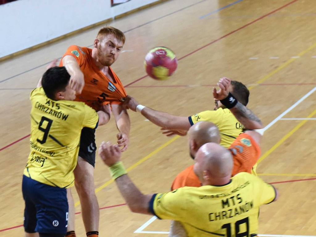 I liga piłki ręcznej mężczyzn. Grupa D. *KSZO Ostrowiec Świętokrzyski - MTS Chrzanów 31:26