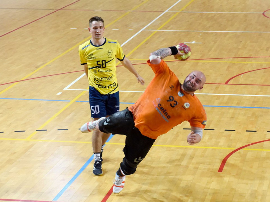 I liga piłki ręcznej mężczyzn. Grupa D. *KSZO Ostrowiec Świętokrzyski - MTS Chrzanów 31:26