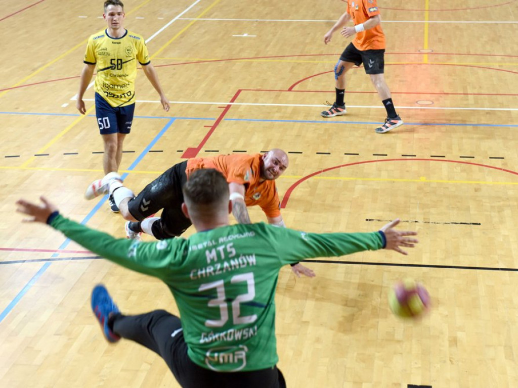 I liga piłki ręcznej mężczyzn. Grupa D. *KSZO Ostrowiec Świętokrzyski - MTS Chrzanów 31:26