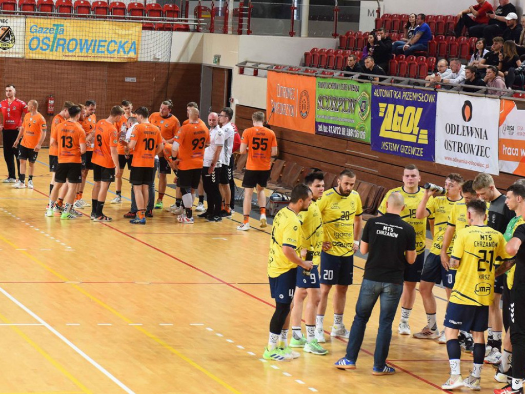I liga piłki ręcznej mężczyzn. Grupa D. *KSZO Ostrowiec Świętokrzyski - MTS Chrzanów 31:26