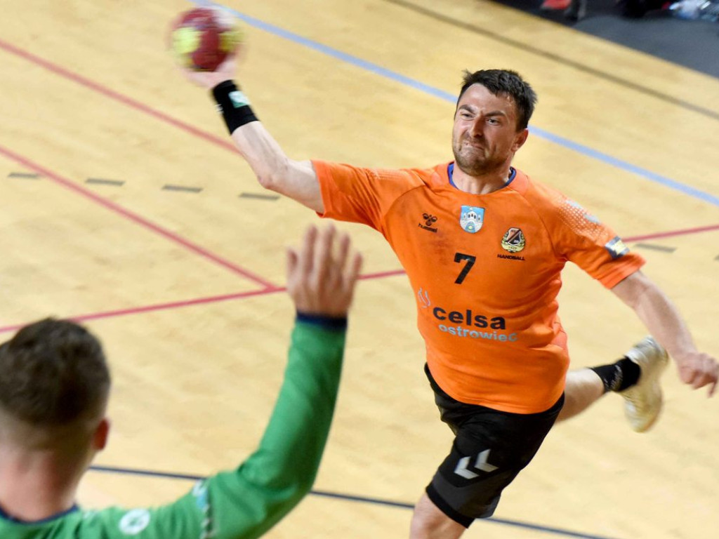 I liga piłki ręcznej mężczyzn. Grupa D. *KSZO Ostrowiec Świętokrzyski - MTS Chrzanów 31:26
