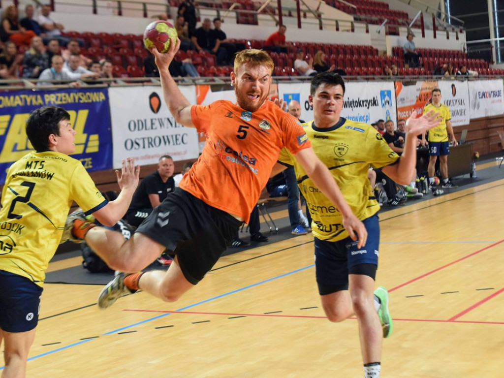 I liga piłki ręcznej mężczyzn. Grupa D. *KSZO Ostrowiec Świętokrzyski - MTS Chrzanów 31:26