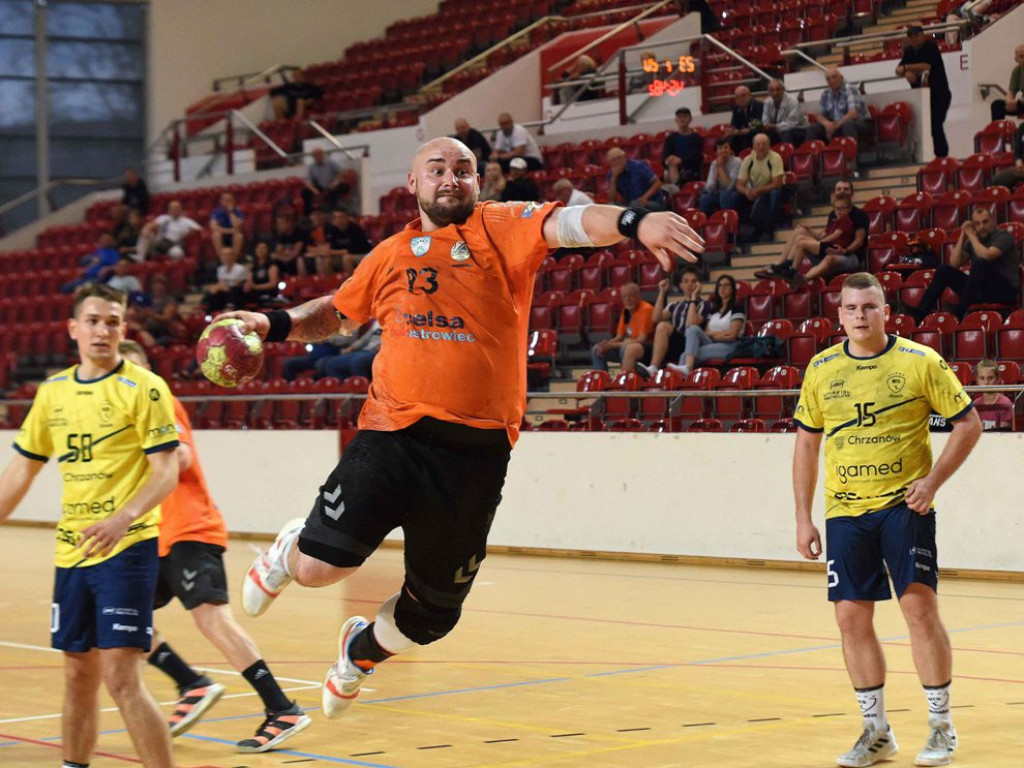 I liga piłki ręcznej mężczyzn. Grupa D. *KSZO Ostrowiec Świętokrzyski - MTS Chrzanów 31:26