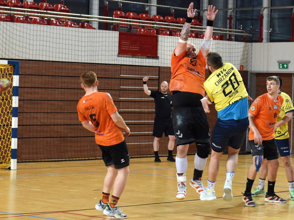 I liga piłki ręcznej mężczyzn. Grupa D. *KSZO Ostrowiec Świętokrzyski - MTS Chrzanów 31:26