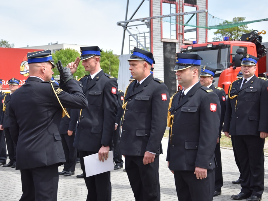 Strażaków święto w Ostrowcu Świętokrzyskim. Podziękowania i odznaczenia (zdjęcia)