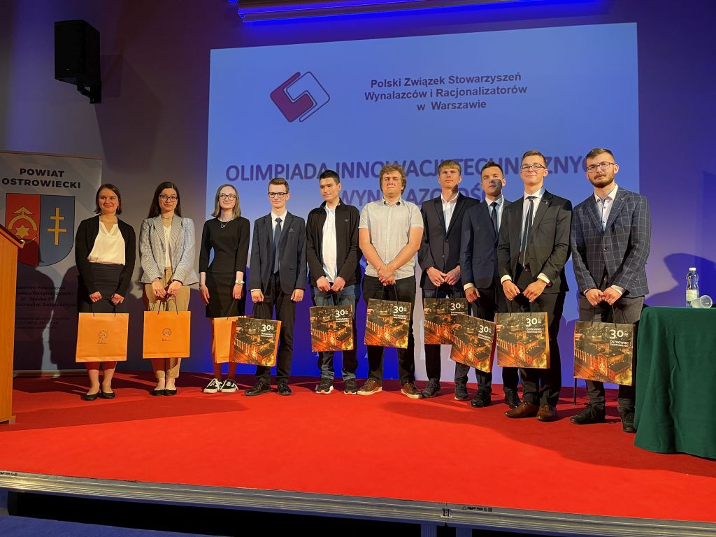Broniewski organizatorem ogólnopolskiej olimpiady wiedzy o wynalazczości