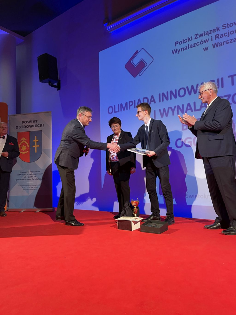 Broniewski organizatorem ogólnopolskiej olimpiady wiedzy o wynalazczości