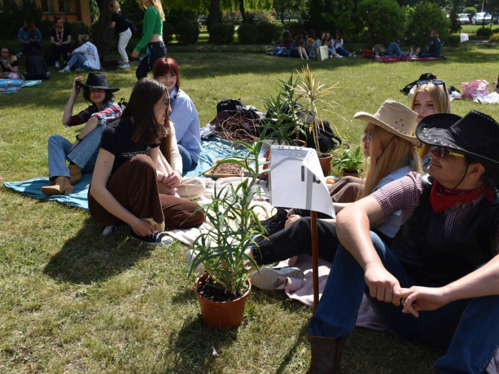 Piknik Eko Nomik na trawie