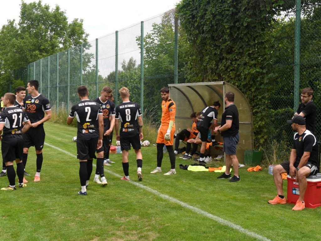 Mecz sparingowy. KSZO 1929 Ostrowiec Świętokrzyski - Wisłoka Dębica 2:0 (2:0).
