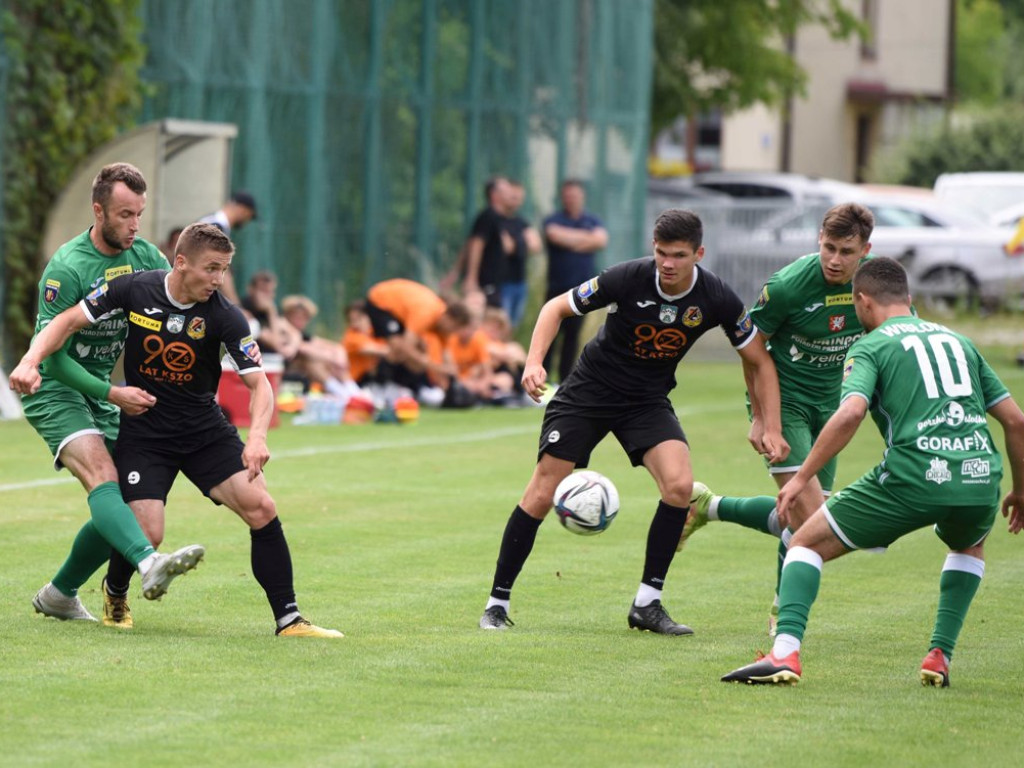 Mecz sparingowy. KSZO 1929 Ostrowiec Świętokrzyski - Wisłoka Dębica 2:0 (2:0).