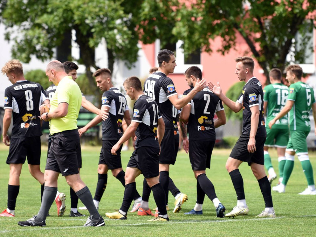 Mecz sparingowy. KSZO 1929 Ostrowiec Świętokrzyski - Wisłoka Dębica 2:0 (2:0).