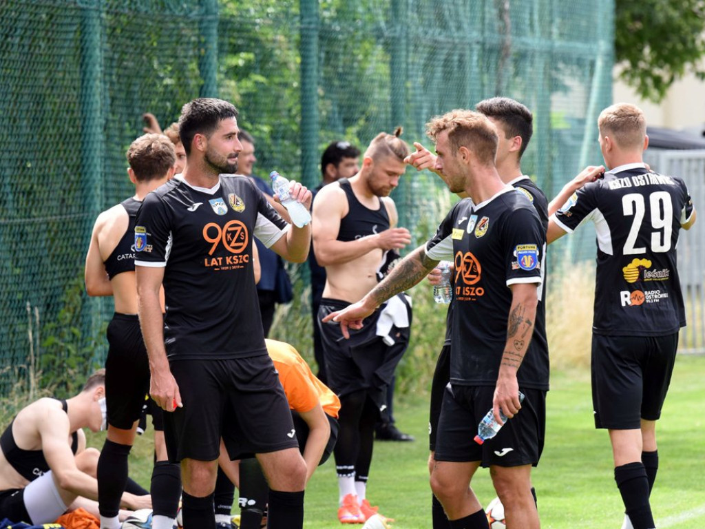 Mecz sparingowy. KSZO 1929 Ostrowiec Świętokrzyski - Wisłoka Dębica 2:0 (2:0).