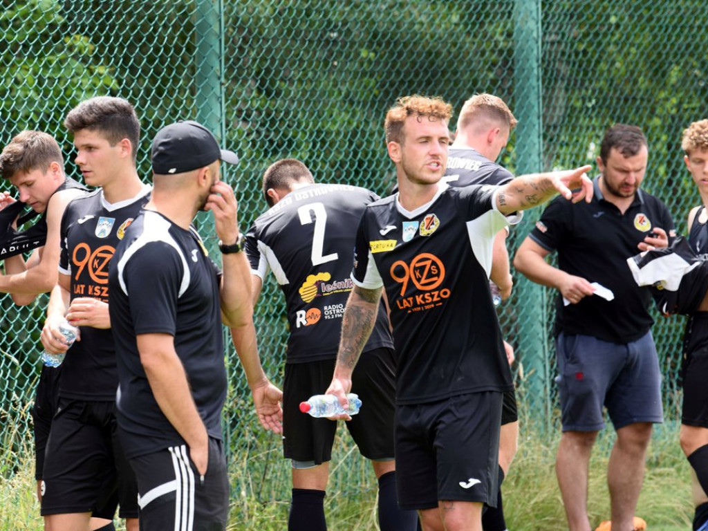 Mecz sparingowy. KSZO 1929 Ostrowiec Świętokrzyski - Wisłoka Dębica 2:0 (2:0).