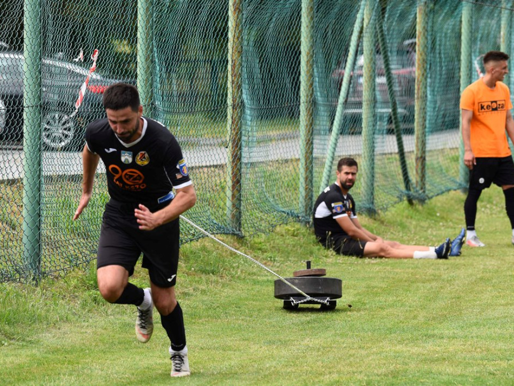 Mecz sparingowy. KSZO 1929 Ostrowiec Świętokrzyski - Wisłoka Dębica 2:0 (2:0).