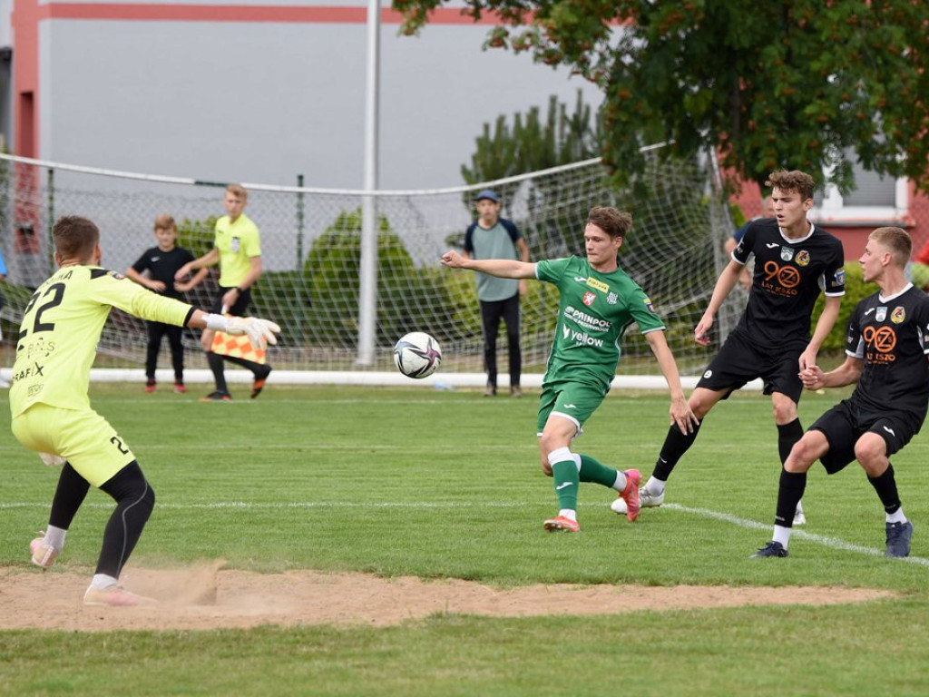 Mecz sparingowy. KSZO 1929 Ostrowiec Świętokrzyski - Wisłoka Dębica 2:0 (2:0).