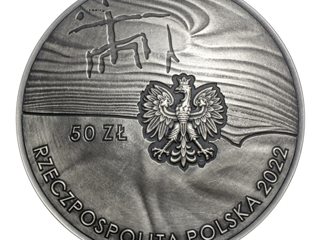 NBP o uhonorowaniu setnej rocznicy odkrycia zespołu pradziejowych kopalni krzemienia pasiastego na srebrnej monecie kolekcjonerskiej