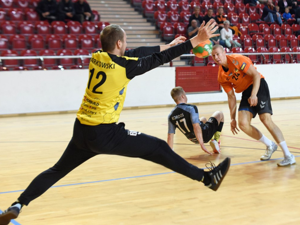 I liga piłki ręcznej mężczyzn. Grupa D. *KSZO Ostrowiec Świętokrzyski - KSSPR Końskie 24:26