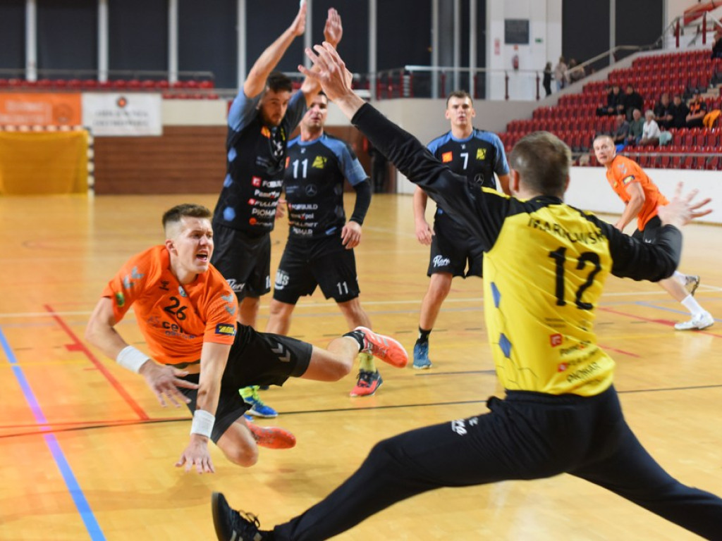 I liga piłki ręcznej mężczyzn. Grupa D. *KSZO Ostrowiec Świętokrzyski - KSSPR Końskie 24:26