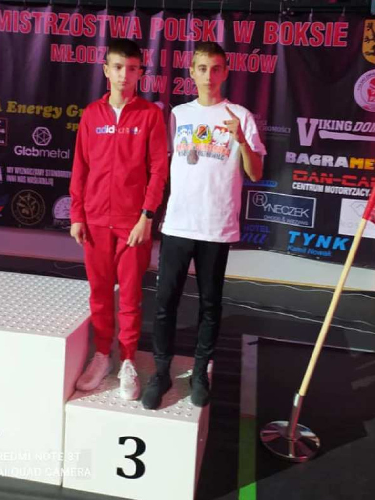 Mateusz Gębusia i Filip Potocki brązowymi medalistami pięściarskich mistrzostw Polski młodzików (zdjęcia)