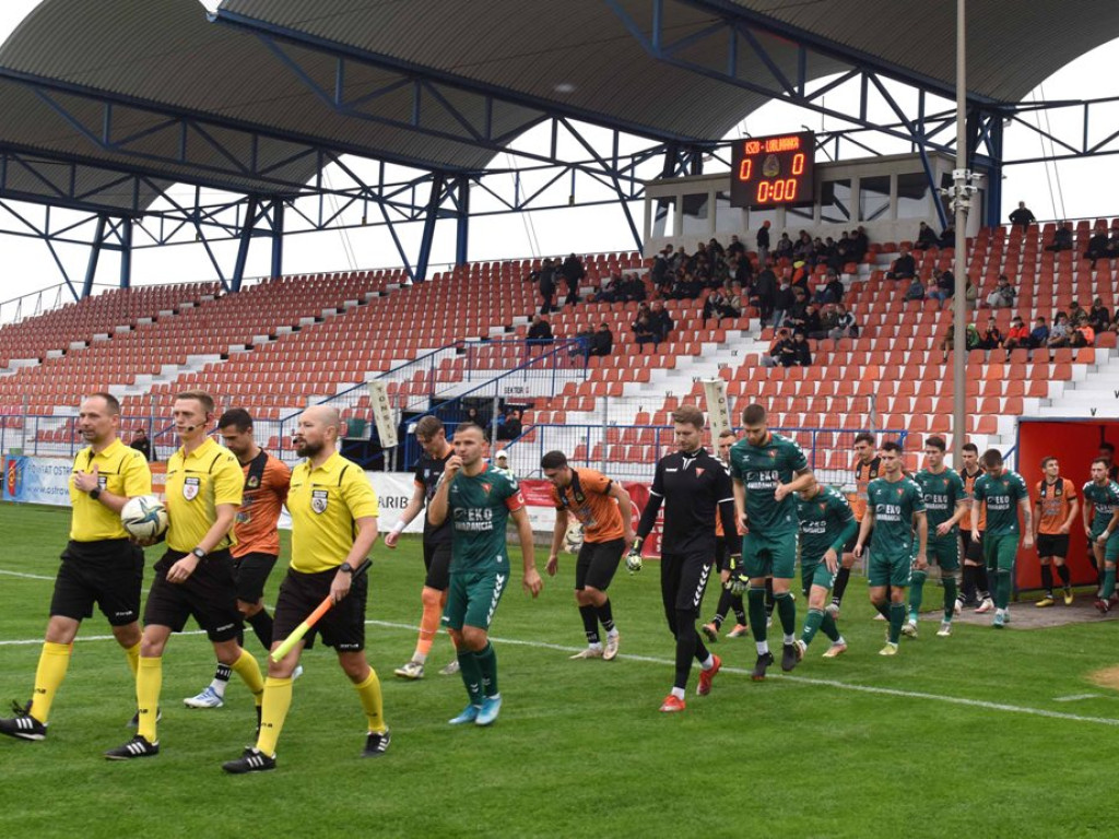 III liga piłkarska. Grupa IV. *KSZO 1929 Ostrowiec Świętokrzyski - Lublinianka Lulin 3:2