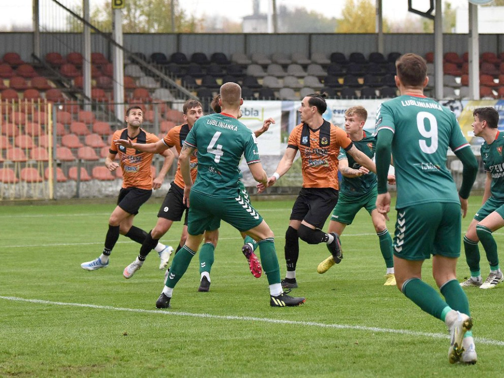 III liga piłkarska. Grupa IV. *KSZO 1929 Ostrowiec Świętokrzyski - Lublinianka Lulin 3:2
