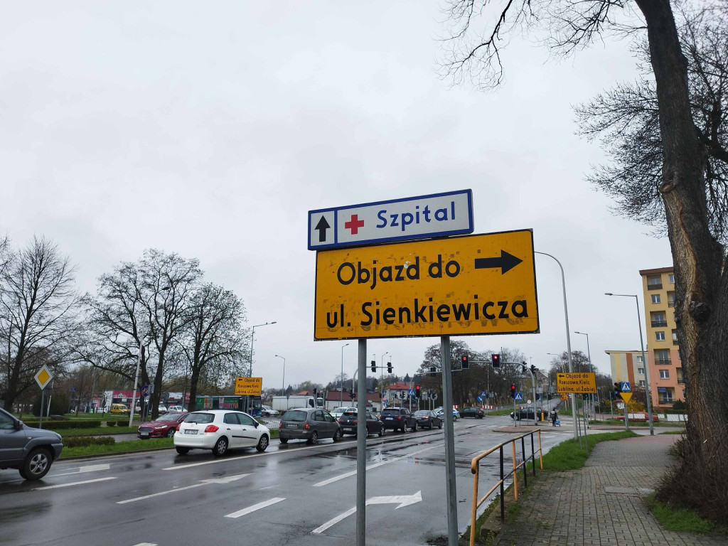 Remont ulicy Sienkiewicza rozpoczęty! Są utrudnienia!