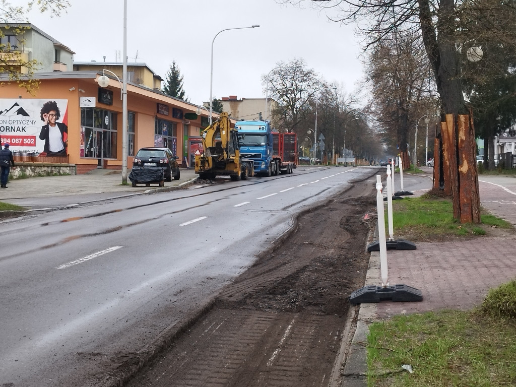 Remont ulicy Sienkiewicza rozpoczęty! Są utrudnienia!