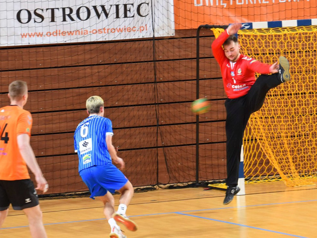 I liga piłki ręcznej mężczyzn. Grupa D. KSZO Ostrowiec Świętokrzyski - ASPR Zawadzkie  41:37