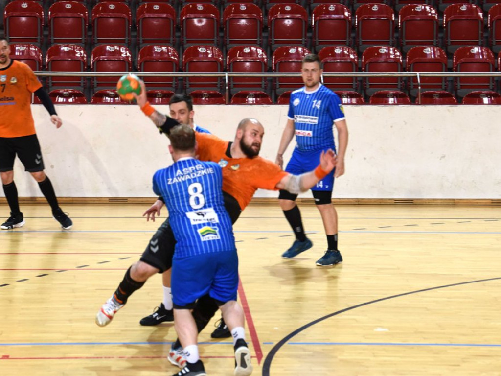 I liga piłki ręcznej mężczyzn. Grupa D. KSZO Ostrowiec Świętokrzyski - ASPR Zawadzkie  41:37