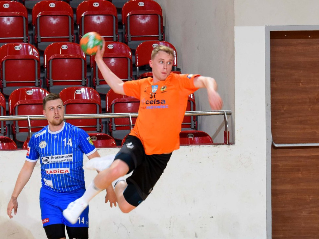 I liga piłki ręcznej mężczyzn. Grupa D. KSZO Ostrowiec Świętokrzyski - ASPR Zawadzkie  41:37