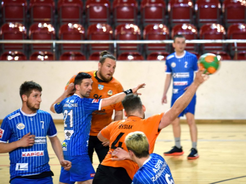 I liga piłki ręcznej mężczyzn. Grupa D. KSZO Ostrowiec Świętokrzyski - ASPR Zawadzkie  41:37
