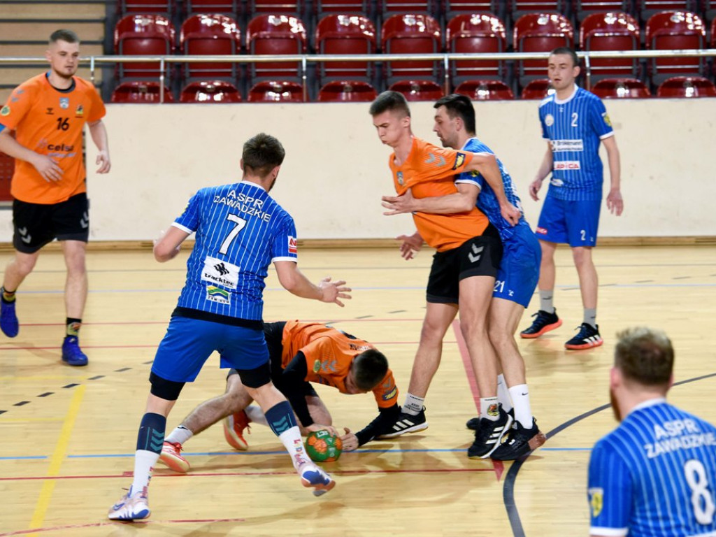 I liga piłki ręcznej mężczyzn. Grupa D. KSZO Ostrowiec Świętokrzyski - ASPR Zawadzkie  41:37