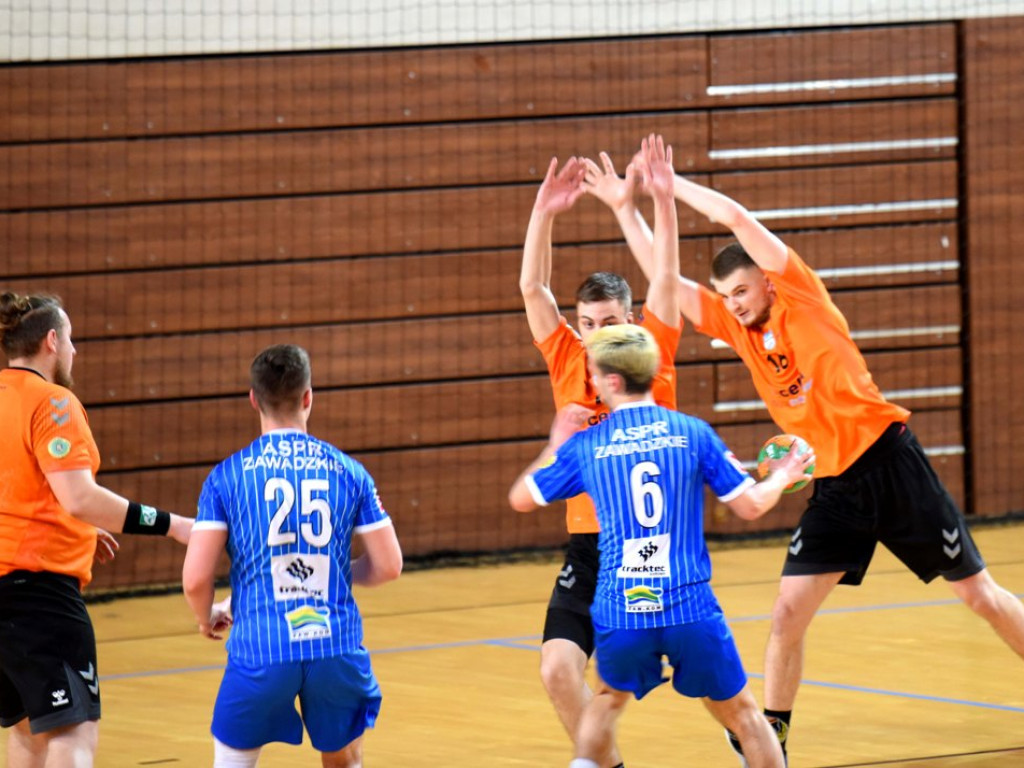 I liga piłki ręcznej mężczyzn. Grupa D. KSZO Ostrowiec Świętokrzyski - ASPR Zawadzkie  41:37